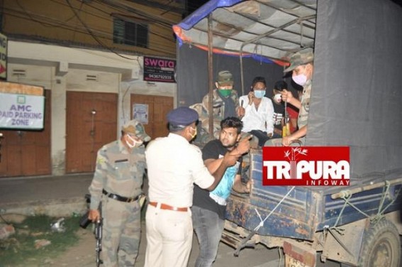 With COVID-19 cases rushing high, 10 PM to 5 AM Night Curfew Extended for 1 Month in Tripura 