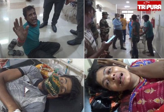 Health System at Jeopardy under Biplab Deb : Tension in GB Hospital after 24 Years Old Boy's death in Covid Ward : Body handed-over to Family : Death Cause Unknown 