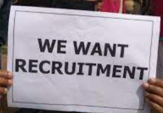 No 50,000 Govt Jobs in 1-Year : No Missed Call Jobs : No Solution for 10323 Teachers : No Regularization of Contractual Employees by Tripura BJP Govt