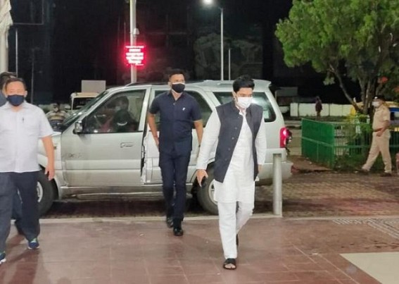 Less than 24 hours of Abhishek Banerjee's departure, Trinamool Activists were Arrested in Tripura : Leaders rushed to Ambassa Police Station 