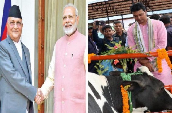 Biplab Deb's 'Unnecessary' remark quoting Amit Shah's Political Vision termed as a new 'Irritant' in India-Nepal ties : Congress calls for Damage-Repairing by Biplab Deb's unconditional Apology 
