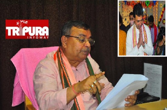 Congress-turned-BJP Minister Ratanlal Nath backs Biplab Deb's statement aboutÂ  BJP-Expansion inÂ Â Nepal, Sri Lanka : Claims, 'Even America will also accept BJP'Â 