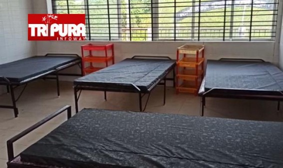 As Nationwide COVID Cases surges high, Tripura District COVID Care Centres are Ready to Operate : 100 Bed Capacity Centre Opened in Lalsinghmura, SepahijalaÂ 