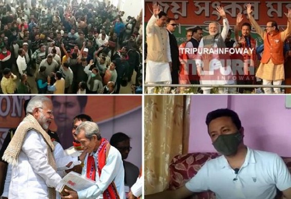 After 3.3 Years, BJP, IPFT struggling from Existential Crisis : Amid majority of the BJP MLAs demanded replacement of Biplab Deb, now IPFT Party lost 1 MLA : More MLAs of BJP, IPFT likely to Resign : Resigned IPFT MLA alleged 'No Freedom of MLAs'