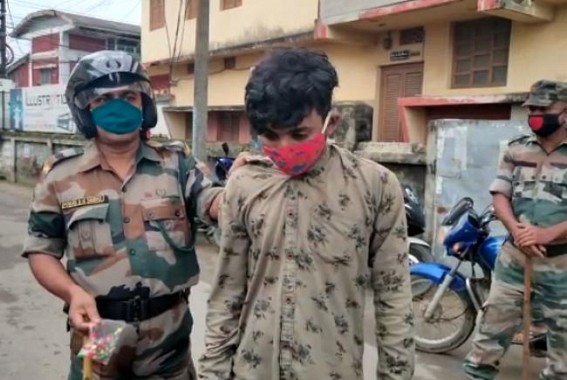Drug Peddler was Arrested in Agartala, Bike Seized 