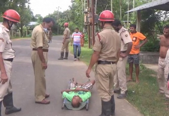 Unknown Man found in Critical Condition at Gandhigram : Hospitalized 