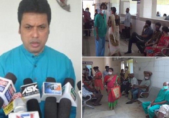 â€˜Hira Eraâ€™ ?  Paralysed situation gripped Hospitals Biplab Deb