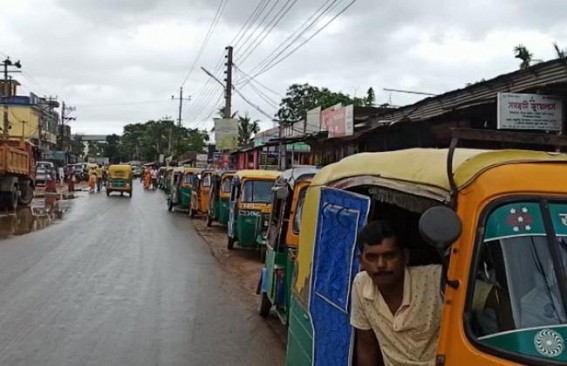 Power Disruption paralyzed CNG Station in Bishalgarh 
