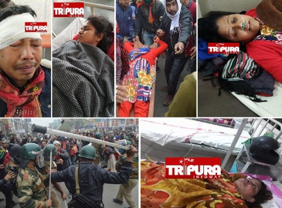 West Tripura SP, 2 SDPOs, West Agartala PS OC, Sadar SDM, Sadar DCM are Prime Accused in Brutality on 10323 Teachers on 27th January, 2021 : Section 341, 342, 325, 392, 427, 120B, 33 IPCs Imposed : Court Hearing on August 16