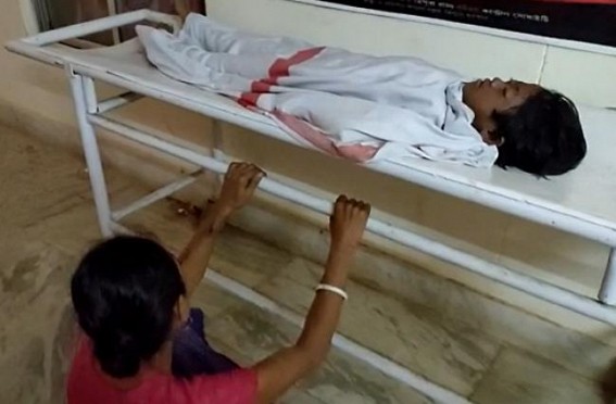 Amarpur : 9 years old girl dead, many injured in road mishap 