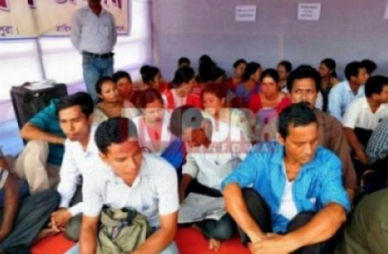 SSA Teachers to kick off First Ever Biggest Protest seeking Regularization under BJP Govt : Massive Protest in ADC on Oct 1st