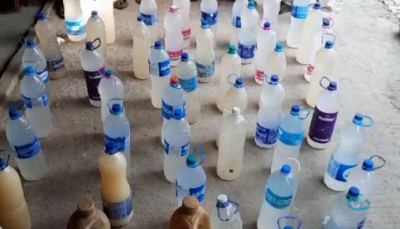 300 Litre Liquor Seized, 3 arrested by Maharajganj Police