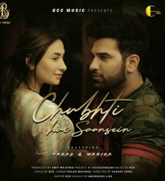 Paras Chhabra on his tango with Mahira Sharma in 'Chubhti Hai Saansein' video
