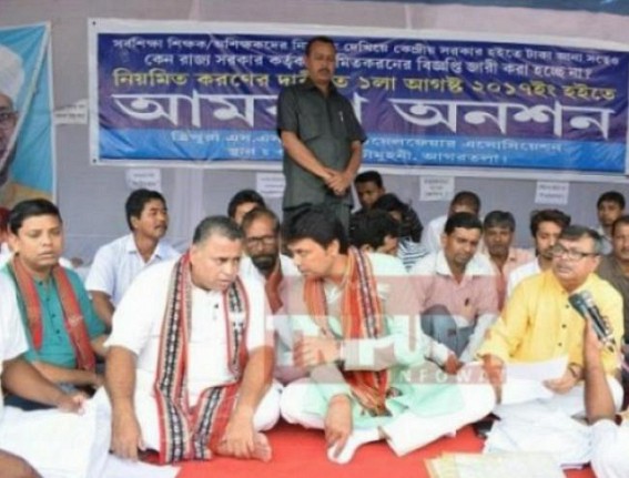 Four SSA teachers Died in Tripura Recently: Teachers Association Leader Says, ‘Same Fates as 10323 Teachers’