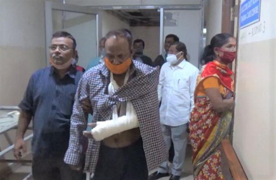 Many CPI-M members were injured in BJP led alleged Attack in Ranir Bazar, Hospitalized