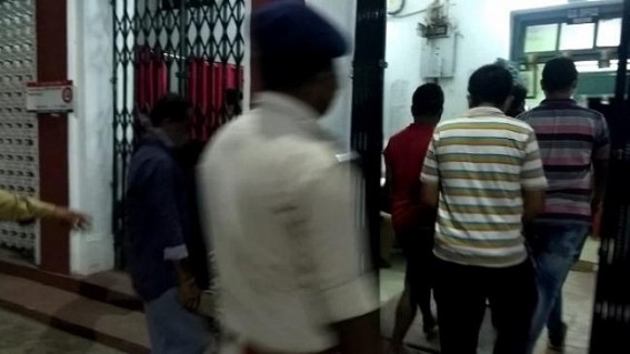 Agartala Night Curfew 10 : Police detained violators, New COVID Cases Records 173 : Mask Enforcement Drive continue 
