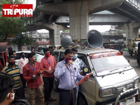 West District Magistrate Announced 'COVID-CURFEW' for 10 Days Agartala Municipal Corporation : Outdoor Activities Totally Prohibited except Emergency Services, Strict Punishment against Rule Breakers Declared 