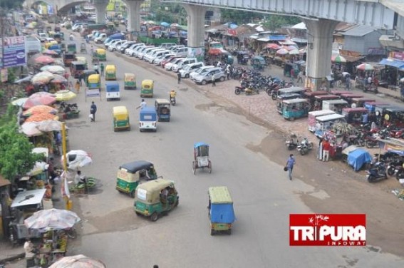 After 3 Weeks, Agartala City again gets back into 'life' as Curfew Rules eased 