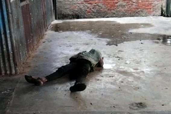 Mysterious Death : Dead Body recovered from Teliamura Market