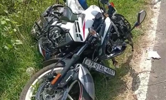 Kamalasagar : Reckless driving, one critically injured admitted in hospital