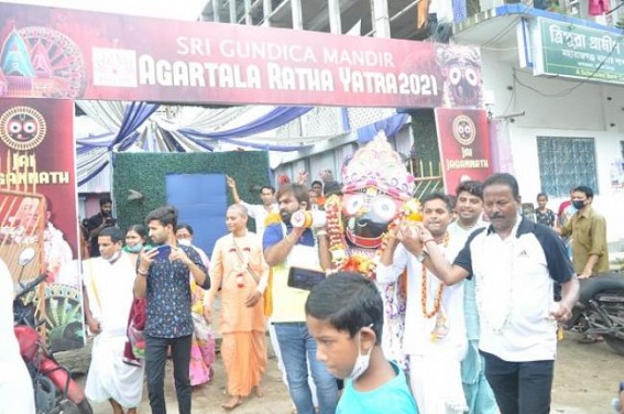 'Fera Rath' ritual was observed by Jagannath temples. TIWN Pic July 20