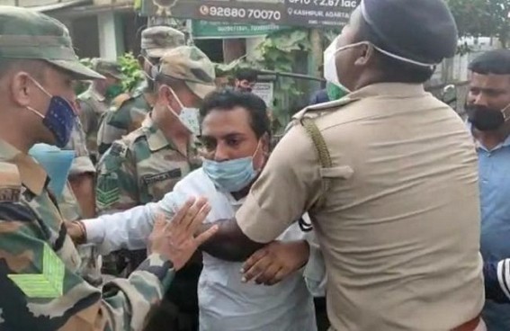 Police arrested ATUWC delegation members while placing deputation to DM despite they have permission
