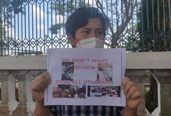 'Tripura Govt not Following West Bengal Model : We demand all Students should be Passed' : Tripura Board Students 