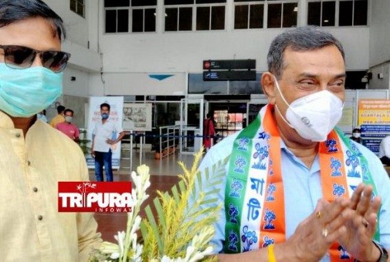 'CPI-M, BJP, Congress all Parties have been Tasted by Tripura; Now it's Time for Trinamool' :  Trinamool leader Samir Chakraborty appealed Tripura Voters to give a Chance to Trinamool 'Once'