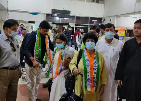 Dozens of Trinamool heavyweight Leaders, 10 MPs, Ministers in Tripura after 6 Trinamool Activists and Car Driver were Arrested by Biplab Deb Govt : Say, 'A Total Jungle Raj in Tripura' 