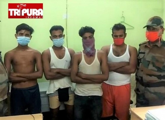 4 Bangladesh Nationals arrested at Agartala MBB Airport