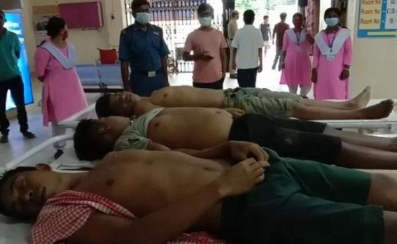 Amarpur : 3 men died after inhaling toxic gas from septic tank