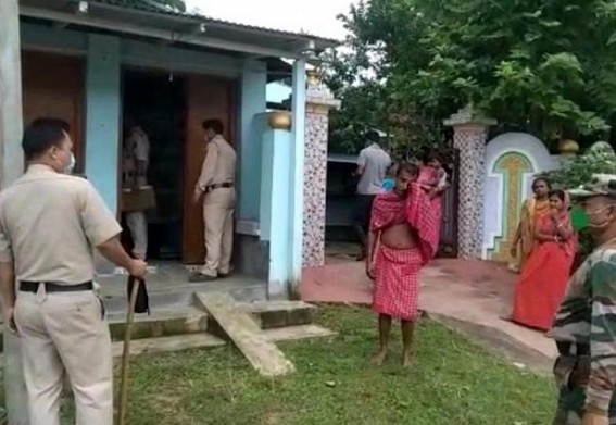 Daring theft incident occurred in a shop in Belonia 