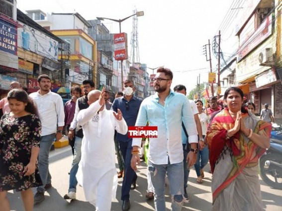 Soham sought Votes for TMC in Tripura Municipal Poll, Says, ‘BJP is Killer of Democracy & Mamata Banerjee is the Worshipper of Democracy’