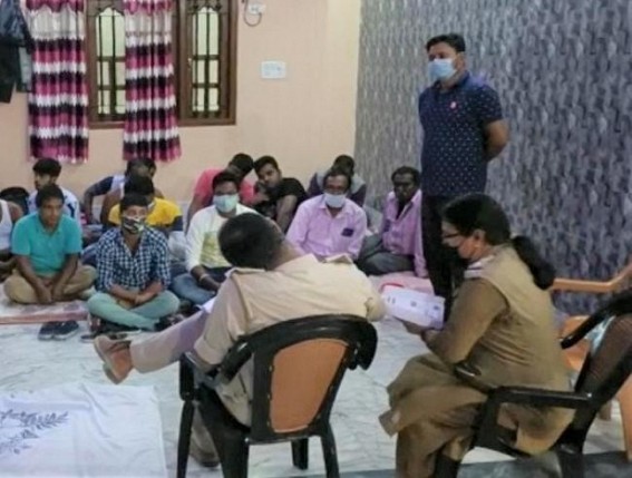 Citing COVID-19, over 30 Trinamool workers booked by Tripura Police from a Hotel 