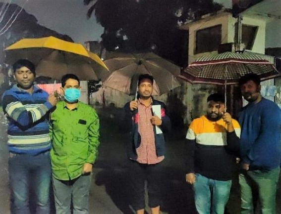 Knowing well, BJP hooligans would not be Arrested by Tripura Police, DYFI still demands Arrests of Attackers on Samiran Kar 