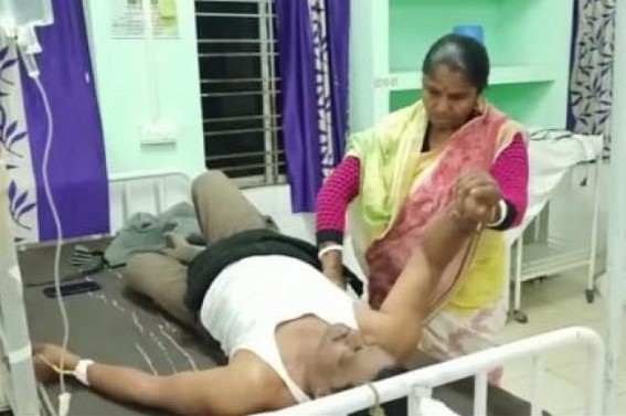 BJP's Infighting : After opposition leaders' allegation, now Panchayat Pradhan raised allegations against Police over the slumber role in Belonia