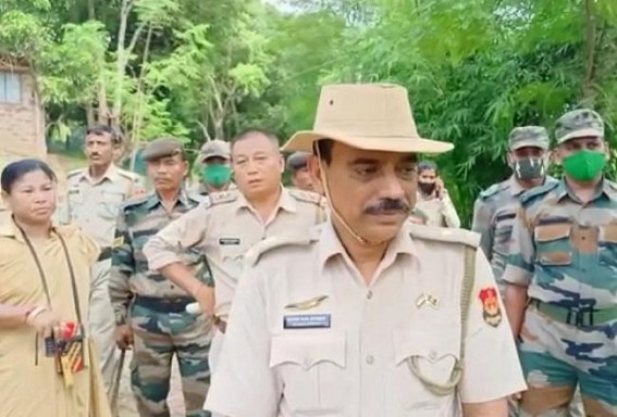 Police of Kalamchoura PS destroyed 21,000 cannabis saplings in Khankaretila