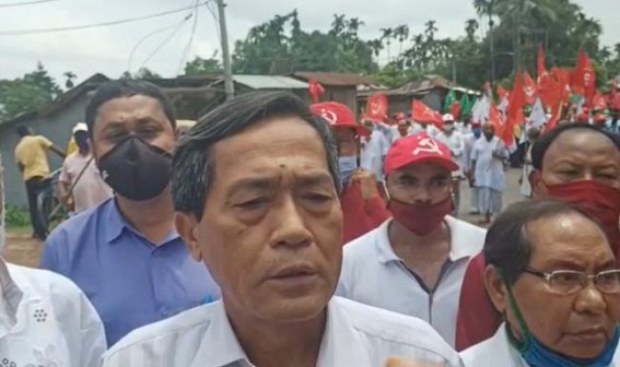 CPI-Mâ€™s massive rally, bold slogans display strength in Khowai under Jiten Chaudhury