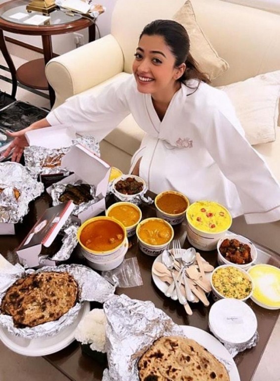 From butter chicken to dahi kabab, Rashmika digs Delhi food!