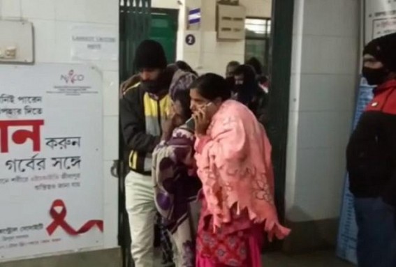 Woman in critical situation after her clothes caught fire: Hospitalised