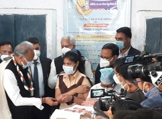 Covid vaccination for 15-18 age group begins at 3,456 centres in Raj