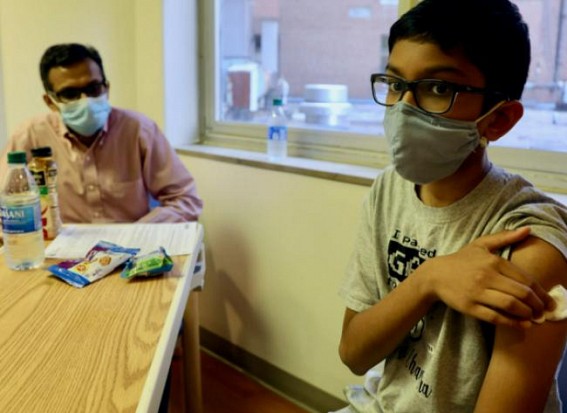 Vaccination of teenagers underway in Telugu states