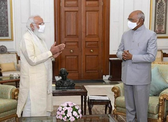 PM Modi meets President Kovind over security breach issue