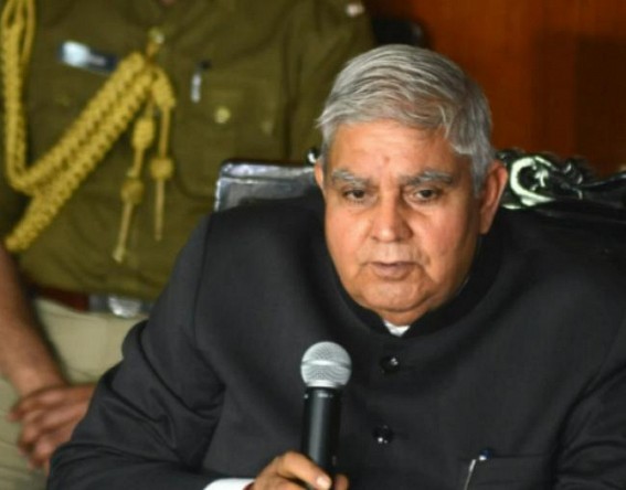 Dhankhar seeks clarification after CS, DGP 'skip' meeting with Guv