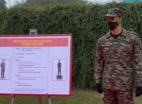 Indian Army unveils new combat uniform