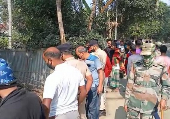 Terrible road mishap at Melaghar: Injured 1