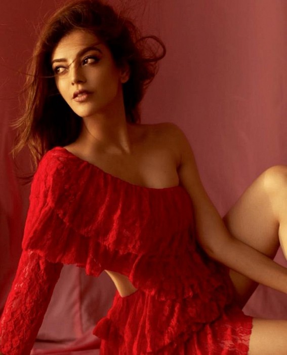 Kajal Aggarwal takes on body shamers who commented on her pregnant look