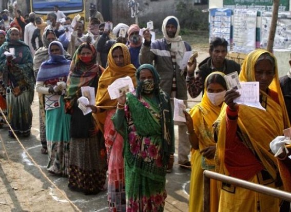 Uttarakhand records 59.5% turnout, Goa 77.9%, over 61% in UP's second phase