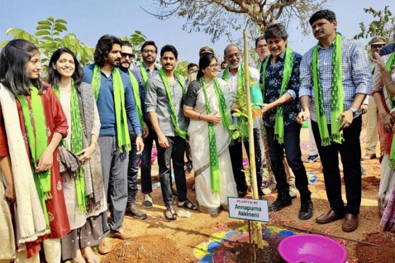 Nagarjuna adopts 1,080 acres of forest land near Hyderabad