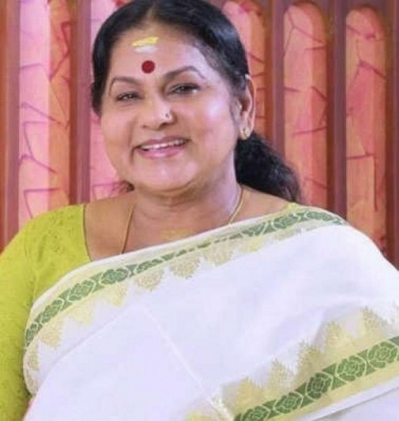 Teary-eyed Kerala film industry bidding goodbye to actress Lalitha